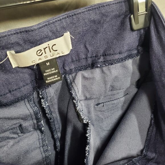 Eric Casual Womens Blue Straight Leg Pull On Stretch Legging Pants Size Medium - Picture 6 of 8